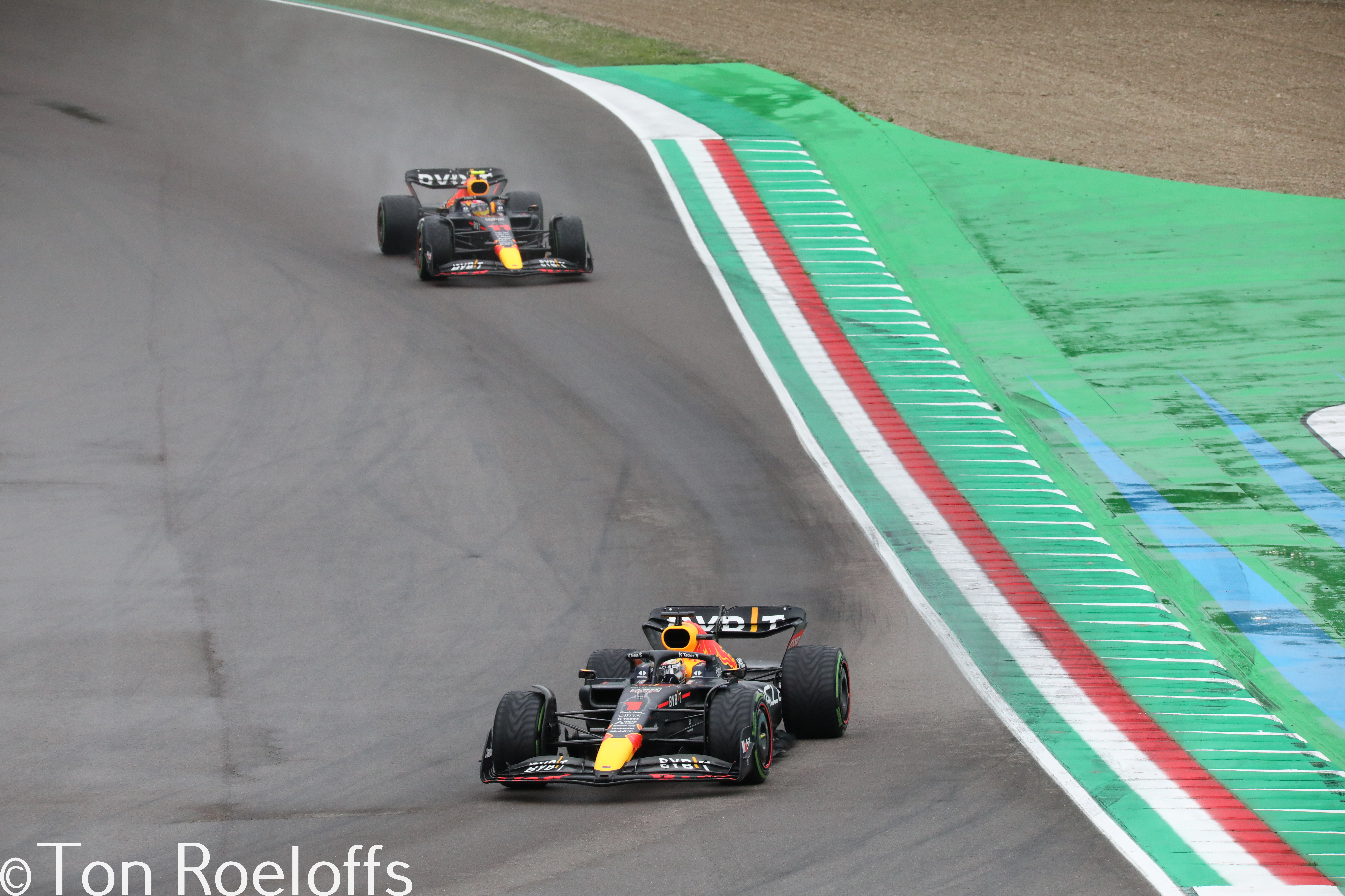 Verstappen pitbox